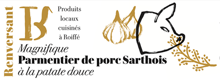 Parmentier de porc sarthois à la patate douce - parmentier-de-porc